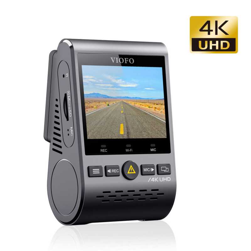 Original Viofo A129 Duo GPS Wifi Car Dash Cam w/ Parking Monitor Hard Wire Kit
