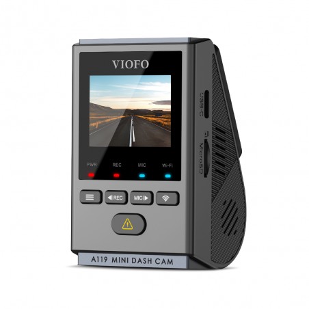VIOFO A119 Mini 2K 1440P 30FPS Built-in 5GHz Wi-Fi and GPS Logger Quad HD Dashcam