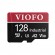 VIOFO 128GB Industrial Grade microSD Card, U3 A2 V30 High Speed Memory Card with Adapter, Support Ul