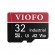 VIOFO 32GB Industrial Grade microSD Card, U3 A2 V30 High Speed Memory Card with Adapter, Support Ult