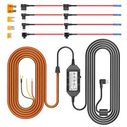 VIOFO Mini HK3 Hardwire Kit with 8pcs Full Set Circuit Fuse Tap for A119V3/A129 Duo/A129 Plus Duo/A1
