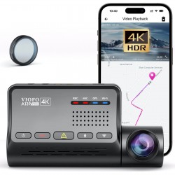 A139 Pro 4K dash cam with CPL
