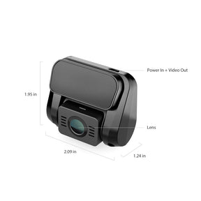 A129 Plus Duo Dual Channel Dash Cam Front 2K 1440P + Rear 1080P with Wi-Fi GPS Dash Camera