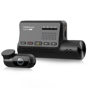 A139 2CH Dual Channel Dash Cam Front 2K 1440P + Rear 1080P 5GHz Wi-Fi GPS Dash Camera