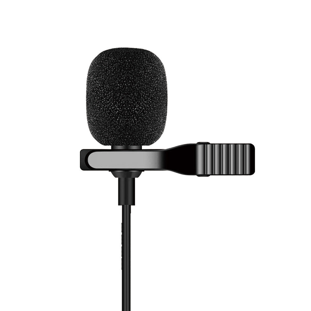 Universal Professional Lavalier Microphone Omnidirectional Mic for Smartphone, PC, Laptop, Camera, DSLR, Audio Recorder