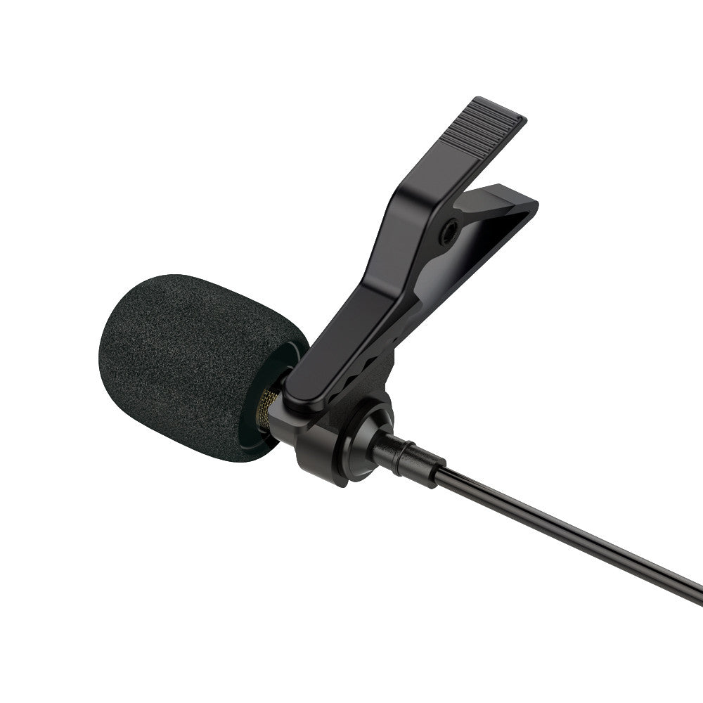 Universal Professional Lavalier Microphone Omnidirectional Mic for Smartphone, PC, Laptop, Camera, DSLR, Audio Recorder