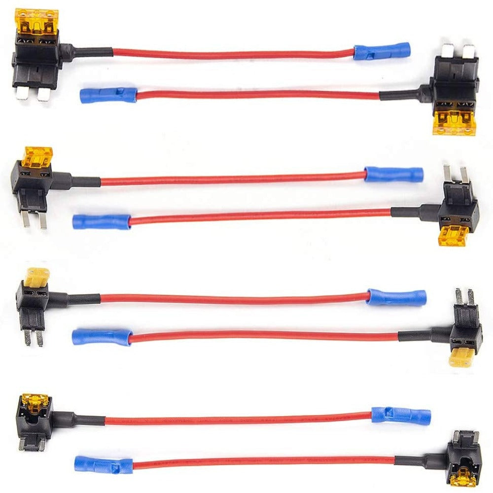 VIOFO 4PCS*2 Packs Circuit Fuse Tap with ATO, Mini, Micro2, Mini Low Profile Adapter Holder