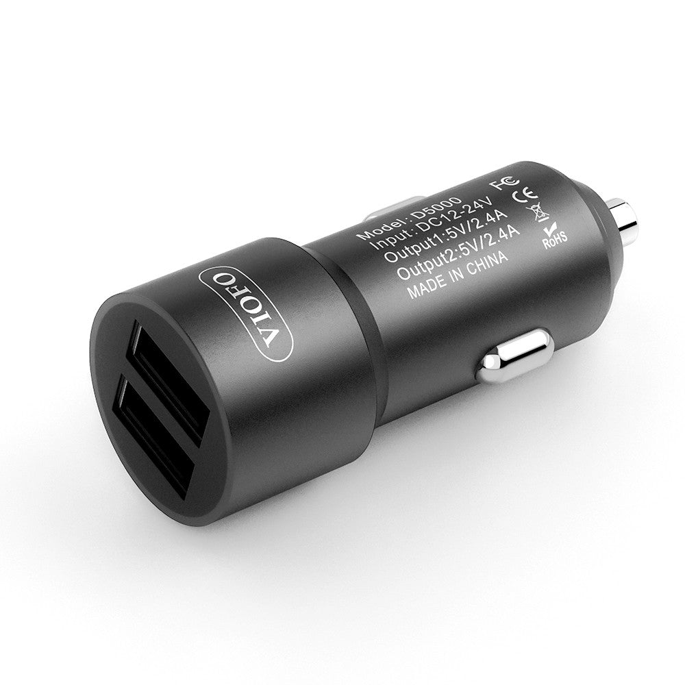 VIOFO Type-C Dual USB Cigarette Car Charger with 11.48 ft Power Cable for A139/A139 PRO