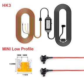 VIOFO Mini HK3 ACC Hardwire Kit Cable For A119V3/A129 Duo/A129 Duo IR/A129 Plus Duo/A129 Pro Duo