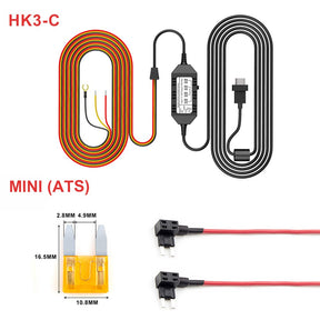 VIOFO HK3-C Type-C Hardwire Kit for A139/A139 PRO 1CH/2CH/3CH Dash Camera