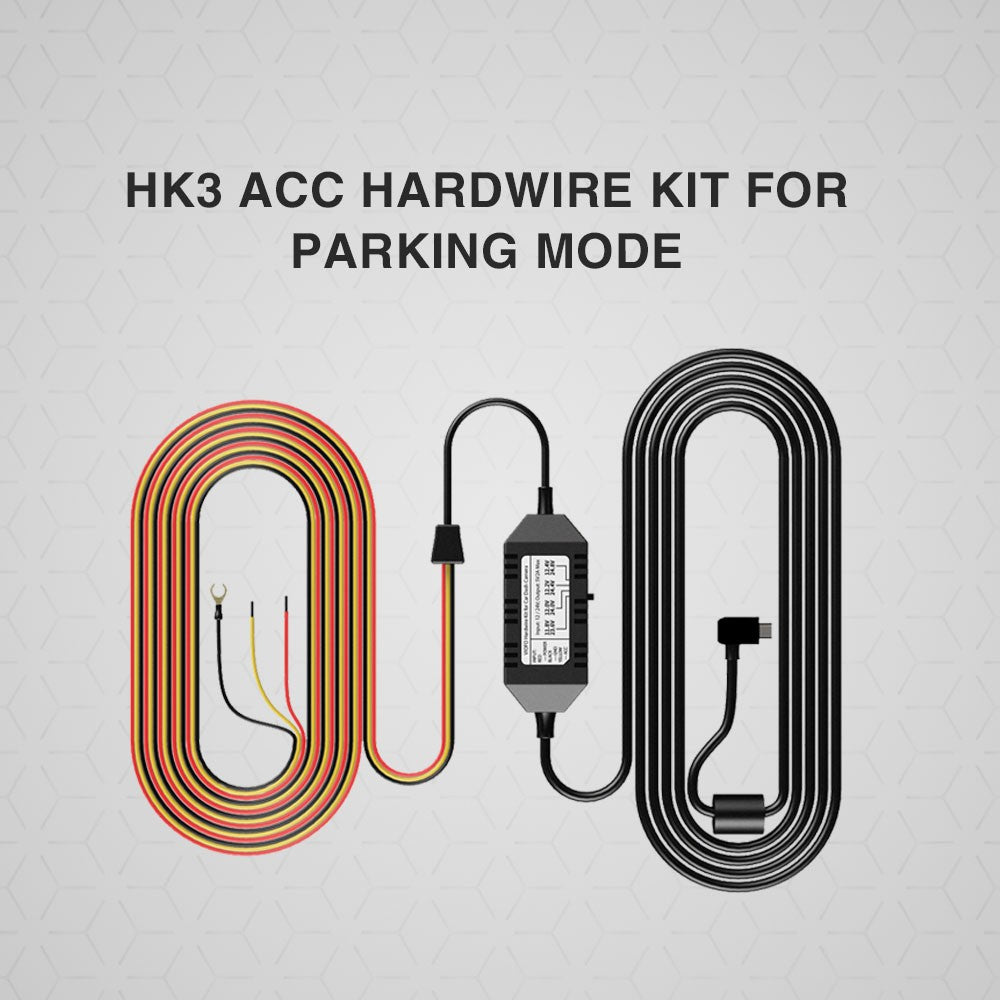 VIOFO Mini HK3 Hardwire Kit with 8pcs Full Set Circuit Fuse Tap for A119V3/A129 Duo/A129 Plus Duo/A129 Pro Duo