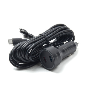 VIOFO D6000 Type-C Dual USB Cigarette Car Charger for A329 Dashcam