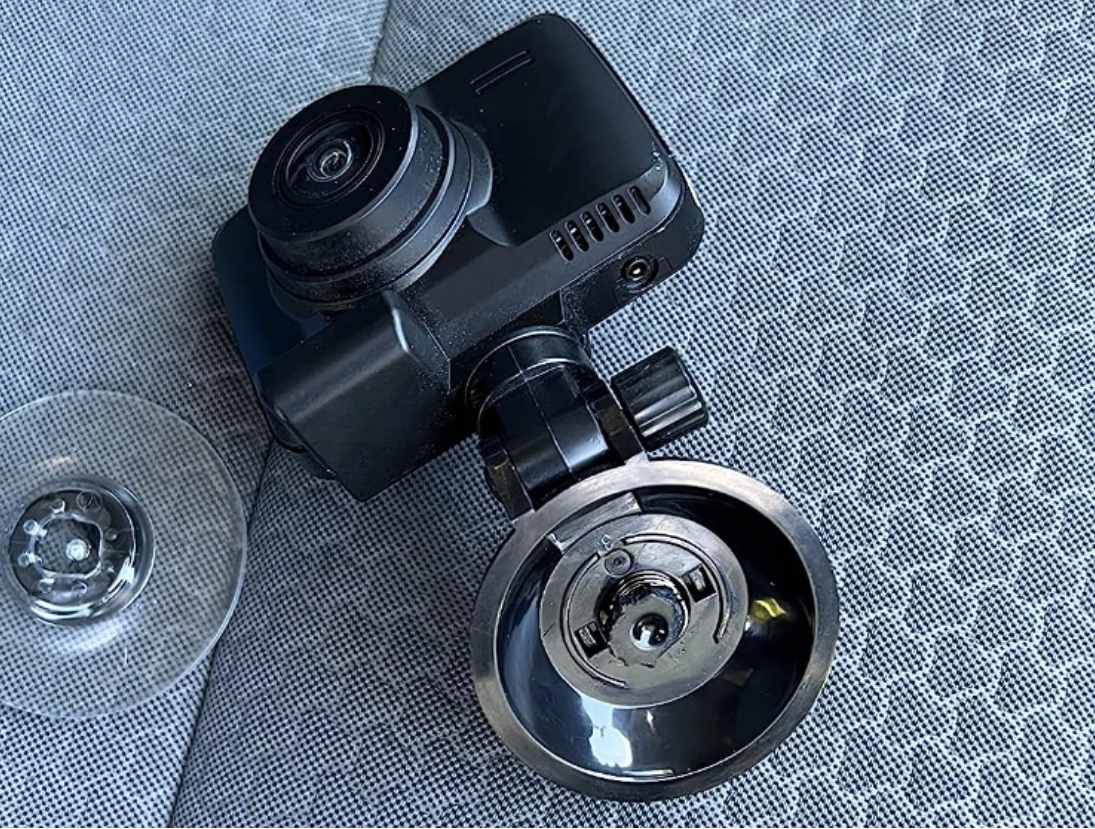 Low-Profile Adhesive Mount for Garmin Mini/Mini 2 Dash Cams