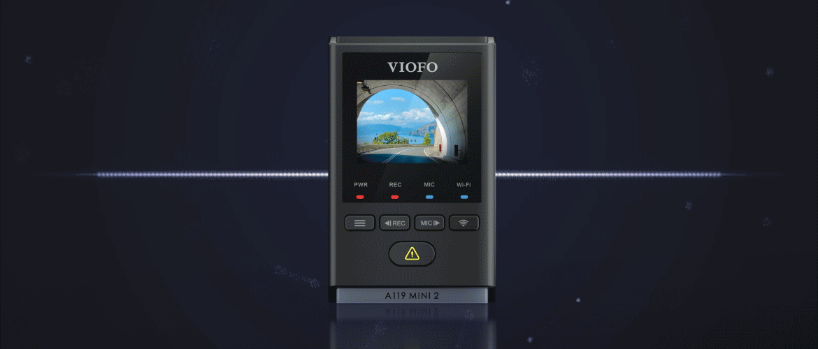VIOFO A119 MINI 2-G GPS-Routenaufzeichnung